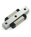 50mm MGN9 Linear Rail Guide With MGN9C Carriage Block for Mini Engraving CNC Machine, precision rail on white background