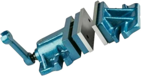 Heavy Duty 150mm Precision Milling Machine Vise With Two Piece Limitless Design For Milling Drilling And CNC Applications - Ultra Stable Clamping for metal workpieces.