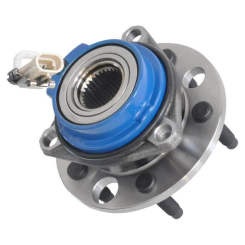 Wheel hub assembly with ABS and sealed ball bearing for 1991-1999 Chevy Buick Cadillac Pontiac Oldsmobile, NT513087, close-up