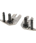 Pro Grade Metal Cam Component For Knitting Machine KH260 KH270 Replacement Cam Parts Precision Engineered With Smooth Burr Free Finish For Left And Right Side Knitting Machines Seams Smooth Fewer Jams Easy Install metal cam pair