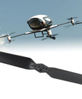 Pro Grade Carbon Fiber RC Helicopter Tail Propeller Blade For Fly Wing FW200 Modeling, helicopter, sky background