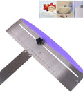 Cake Scraper And Leveling Tool Set Stainless Steel With PP Handle Adjustable Frosting Spatula Pro Grade