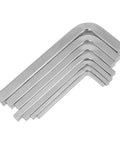 Heavy Duty 7 Piece Square Head Wrench Set L Shaped For Square Screws 3mm To 10mm Chromium Vanadium Steel Boss Grade Handyman Tools