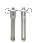 Stainless Steel Quick Release Pin With Circular Button Handle 5mm Shaft Indexing Plunger for tool mounting and jigs.
