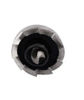 Close-up of Tough As Nails 19mm Hole Saw Kit With 65mm Length And 15mm Cutting Depth, showing cutting edge details.