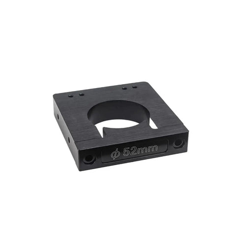 Sturdy Spindle Mount Kit With Split Clamp Design Fits 52mm 65mm 71mm And 80mm Aluminum Alloy Bodies For CNC Routers And Milling Machines Made For Durable Performance, 52mm aluminum bracket.