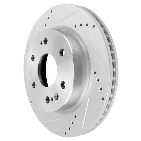 Front Brake Kit With Drilled And Slotted Rotors And Ceramic Pads For Chevy GMC Silverado Sierra 1500 Tahoe Yukon XL Cadillac Escalade ESV