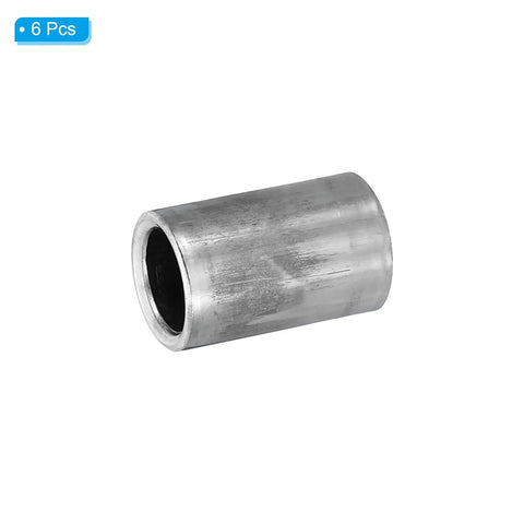 Six Pack M10 Steel Spacers 10mm ID 14mm OD 20mm Length Heavy Duty Carbon Steel Standoff For 2 Inch Or M10 Bolts Durable Metal Spacers
