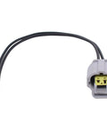 Toyota Engine Coolant Temperature Sensor Upgrade for Tacoma Tundra 4Runner Camry and More Keep Your Ride Cool Under the Hood with Accurate Temp Readings Quick Install and Reliable Engine Performance. gray plastic coolant temperature sensor connector with two black wires
