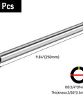 304 stainless steel tube, 3/4 in OD, seamless round metal pipe, 9.8 in length, 1 piece