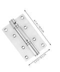 Stainless Steel Spring Loaded Self Closing Hidden Door Hinges Built Tough 4 Pack Concealed Door Closers with measurements