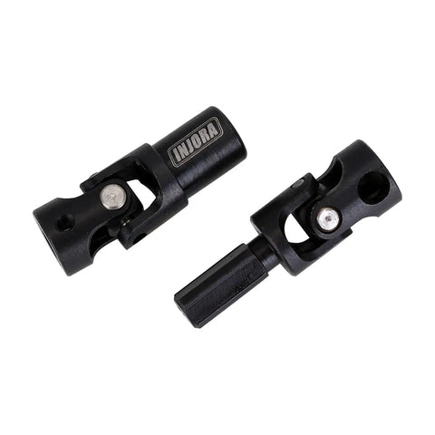 RC Steel Center Drive Shaft Upgrade For One Twenty Four Scale RC Crawlers Like Axial SCX24 Deadbolt GX470 CNC Hardened Steel Black Finish