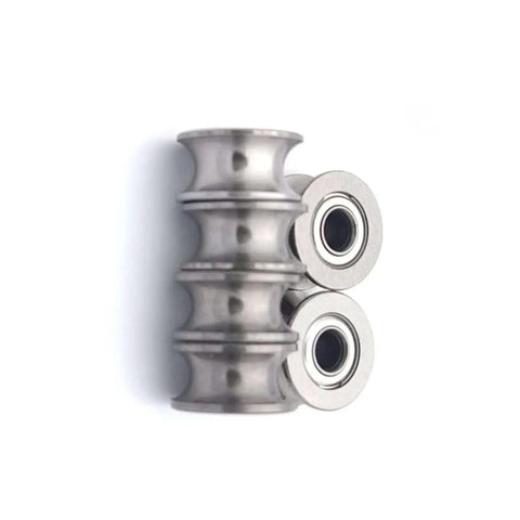 Rock Solid Deep Groove Ball Bearing U624UU 4X13X7 mm carbon steel U groove embedded pulley wheel for precise motion control.