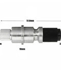 Graphtec CB09U CB09 Blade Holder Base for Cutting Plotters showing pro grade aluminum design with precision vertical adjustment