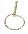 Beefy 8 Pack Lynch Pins With Rings Heavy Duty Locking Pins For Trailers Trucks Lawn Mowers And Farm Equipment Quick Release Design For Secure Hold Rugged Durable Construction Easy To Remove And Reinstall galvanized lynch pin