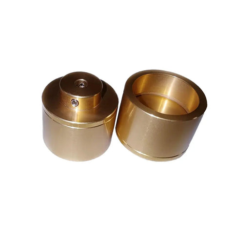 Screw Capping Head Chuck With Polyurethane Or Silicone Rubber Inserts For Electric Bottle Capping Machine, Fits Bottle Caps 0.8 To 1.2 Inch, Super Wear-Resistant, Durable, Quick-Change Inserts For High Speed Caps, gold capping chuck