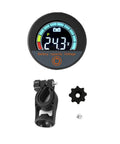 Digital Multimeter With Color LCD Display And Battery Voltage Monitor splashproof voltmeter kit for motorcycles and vehicles