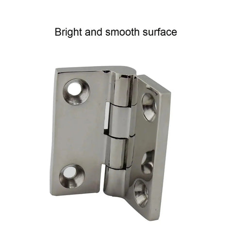 316 Stainless Steel Heavy Duty Boat Hinge With Four Holes, Mirror Polish Butt Hinge, 38mm Or 50mm Size, Marine Hardware