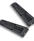 Beefy Heavy Duty Drawer Slides With Soft Close And Push To Open 3 Fold Full Extension Rails Ball Bearing Metal Tracks