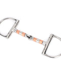 Stainless Steel Dee Bit Snaffle Horse Bit With Copper Roller for a smooth comfy ride and solid control 5 inch mouth