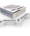 19 Inch Suction Cup Grab Bars For Showers And Bathtubs With Red Green Indicators in box display