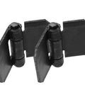 Heavy Duty Weld On Trailer Gate Hinges Set, Thickened Weldable Door Hinges For RVs And Trailers, 2 Piece With Detachable Pin