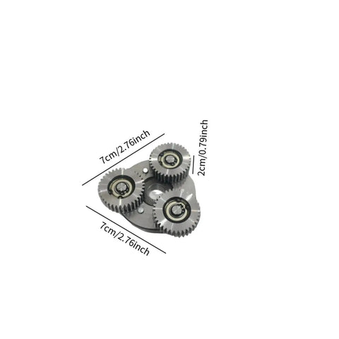 Three Piece Electric Bike Motor Gear Replacement Kit With Compact Planetary Gear Durable Assembly Portable Bicycle Components Gear Clutch
