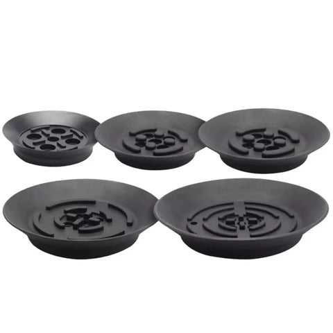 Heavy Duty Industrial Vacuum Suction Cup With Square Tube Intake For Automatic Manipulators, PFG black pads in various designs.