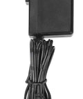 Black power adapter for Eight Port Fast Ethernet Desktop Switch For Home Office And Small Networks, Plug And Play Setup