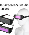 Badass Auto Darkening Welding Goggles with Instant Arc Sensing for Pro Level Eye Protection and Heavy Duty Spark Shielding on display.