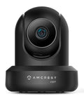 4MP ProHD Indoor WiFi Security IP Camera With Pan Tilt And Two Way Audio Night Vision Remote Viewing 90 Degree Wide Field Of View H265 30FPS Works With Alexa Cloud IP4M 1041B Black front view