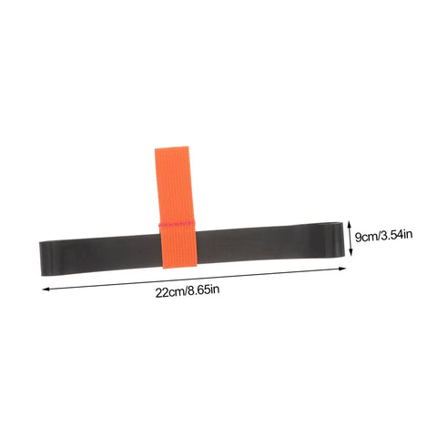 Heavy Duty Diving Tank Strap Rubber Band For Scuba Tanks Easy Install Wall Mounted Holder Wear Resistant Protection Keeps Gear Secure Must-Have Dive Accessory with size measurements