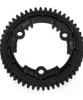 50-Tooth Spur Gear Replacement OEM Part 1.0 Module Easy Install for RTR RC Cars and Trucks, close-up of black gear.