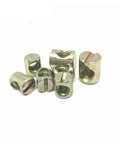 Barrel Nuts And Cross Dowel Bolts Set For Woodworking M4 To M8 And 8 To 25mm Zinc Plated Easy Install Heavy Duty Fasteners Pack Of 5 To 20 Pieces