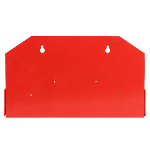 Red storage box for Beefy T Slot Clamp Kit For Lathe And CNC Machines Heavy Duty Machined Tool Set with mounting holes visible