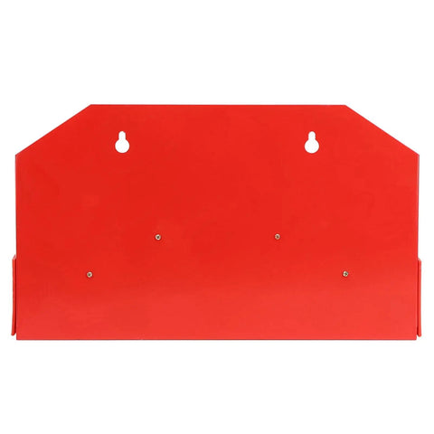 Red mounting plate for 58Pcs T Slot Clamp Kit Hardened Press Plate for Lathe and Milling Machines M10 Bolts 75 to 200mm Clamps