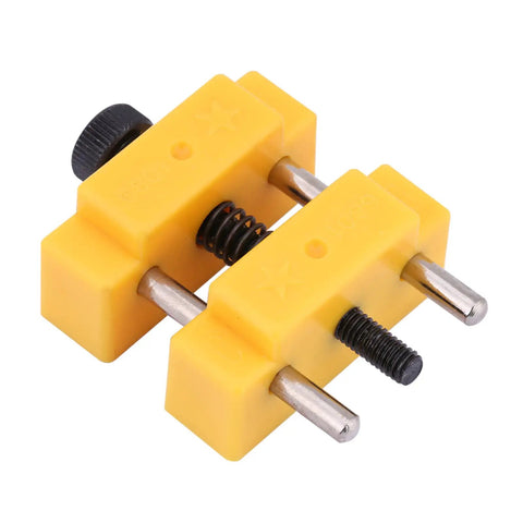 Mini Bench Vise Portable Adjustable Jaw Clamp Tool For Jewelry Making Woodworking Crafting Alloy Plastic 50x55x25mm top view