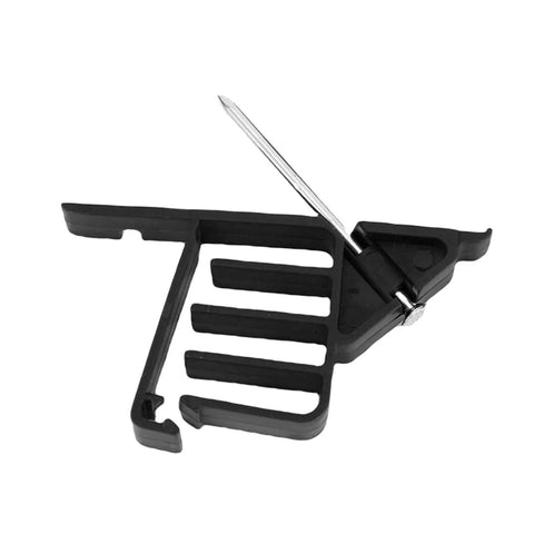 Heavy Duty Multi Cable Clips keep your messy wires tidy with black plastic organizer and metal nail for secure installation.