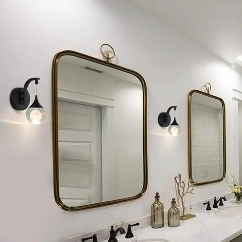 Moon Crystal Wall Sconces Dimmable 5W LED Bedroom Bedside Lamps For Living Room Hallway Warm 3300K Ambient Lighting Sand Black Modern Fixture Triac Dimmer Compatible Cozy Vibe