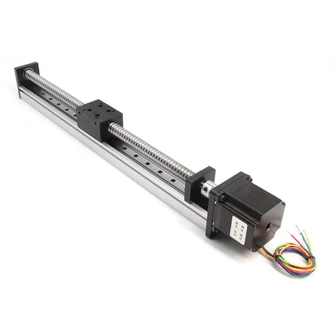 350mm Travel Linear Rail Guide Kit With Square Rails And SFU1605 Ballscrew For DIY CNC Router X Y Z Linear Stage Actuator With Nema 23 Stepper Motor