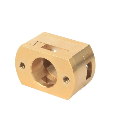 Brass Oldham coupler for V2 CR10/CR10S 3D printer Z axis, for T8 lead screws