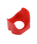 30mm Plastic Two Feet Push Switch Button Protective Cover Red Keeps Emergency Stop Push Button Safe From Mispresses, Durable Safety Shield For Industrial Buttons, 1 Piece