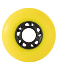 4 Pack Inline Skate Wheels Outdoor 72mm 76mm 80mm 90A Freestyle Durable Replacement Wheels For Roller Hockey Skates No Bearings Or Spacers Included Heavy Duty Grippy yellow wheel
