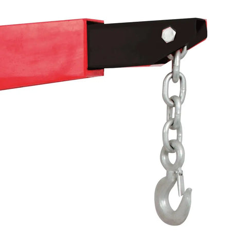 Straight Up Heavy Duty 3 Ton Hydraulic Engine Hoist Cherry Picker Crane With Telescopic Boom Lifts Transmissions And Differentials Built Damn Tough For Any Real Mechanic Job