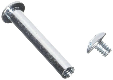 Binding Post With Screws One Quarter Inch Diameter Two Inch Length Steel With Zinc Finish Heavy Duty Terminal Hardware Set Of Six