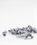 Universal U Joint 3L Set For Robotics Projects 15 Piece Light Gray U Joints displayed in plastic case suitable for EV3 NXT