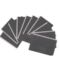 Block Built From 99.9% Pure Graphite For Electrodes And Electrolysis, Sinter Molds, Heaters And Insulation Boards, 1.68 X 1 X 0.2 Inches, 10 Pack