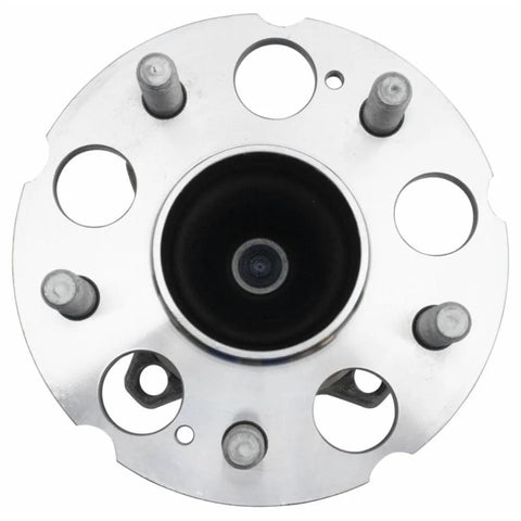 Top view of Two Piece Wheel Hub Bearing Assembly Kit With ABS Sensor For Acura RDX 3.5L 2013 2018 And Honda CR V 2.4L 2012 2016 Rear