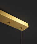 Close-up view of Knock Out Your Home Game With This Fresh Postmodern Bird Ceiling Pendant Light featuring polished brass design.