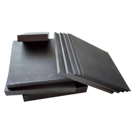 High Temperature Graphite Plate For Pyrolysis Block Anode Anti Corrosion Heat Sink 100x50x2mm 5 Pieces Heavy Duty Conductive Set